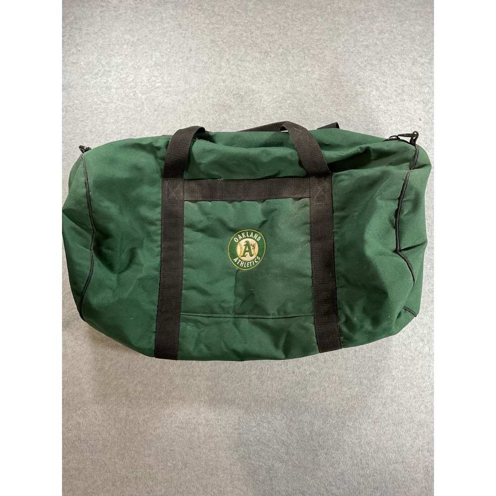 Vintage O'Neil KG Bags Oakland Athletics Duffel Bag Green MLB Made in USA A's